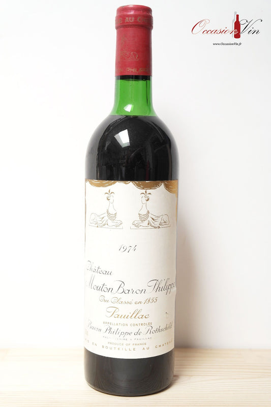 Mouton Baron Philippe Vin 1974