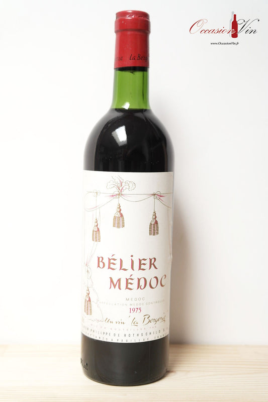 Bélier Médoc Rothschild Vin 1975