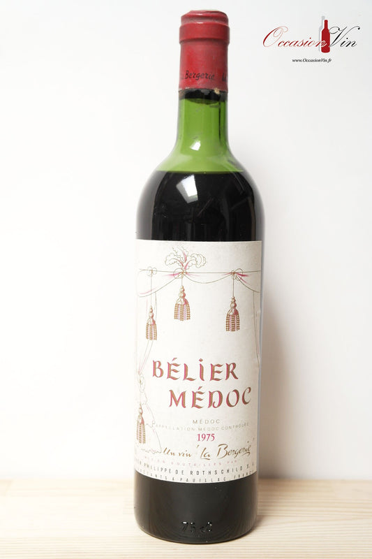 Bélier Médoc Rothschild ME Vin 1975