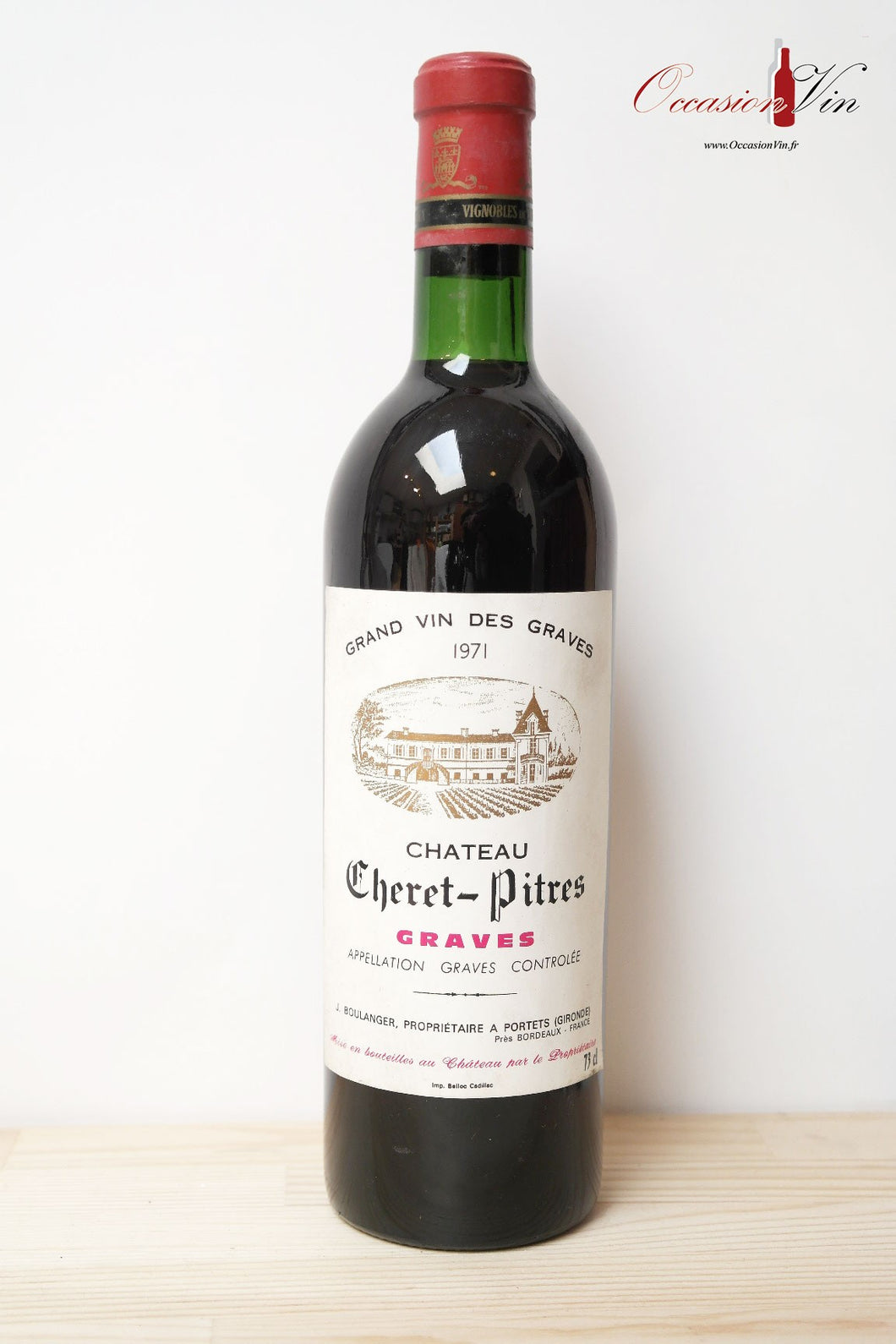 Château Cheret-Pitres Vin 1971