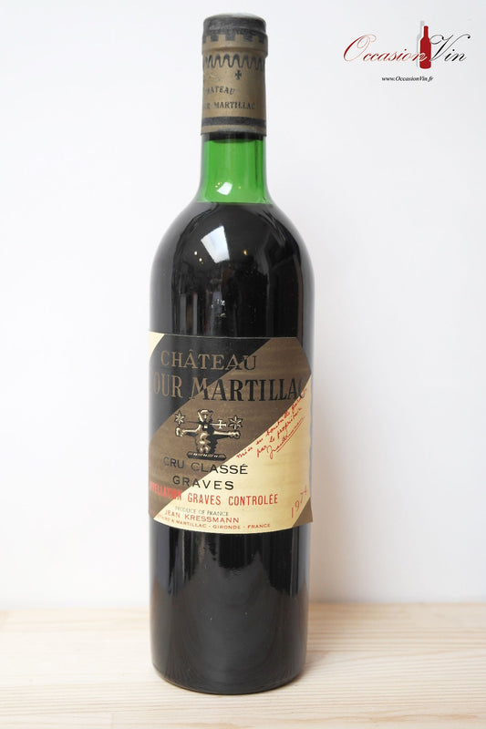 Château La Tour Martillac Vin 1974