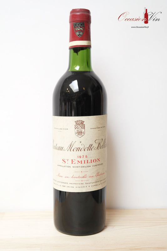 Château Mondotte-Belliste Vin 1975