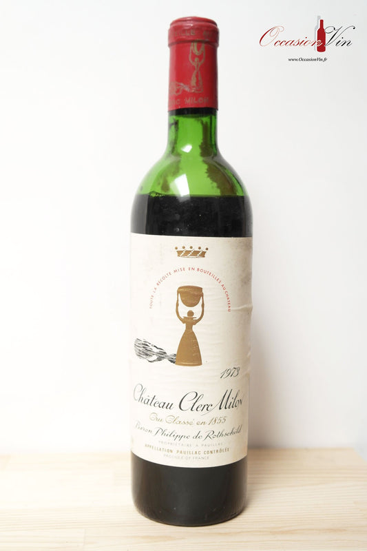 Clerc Milon BE Vin 1973