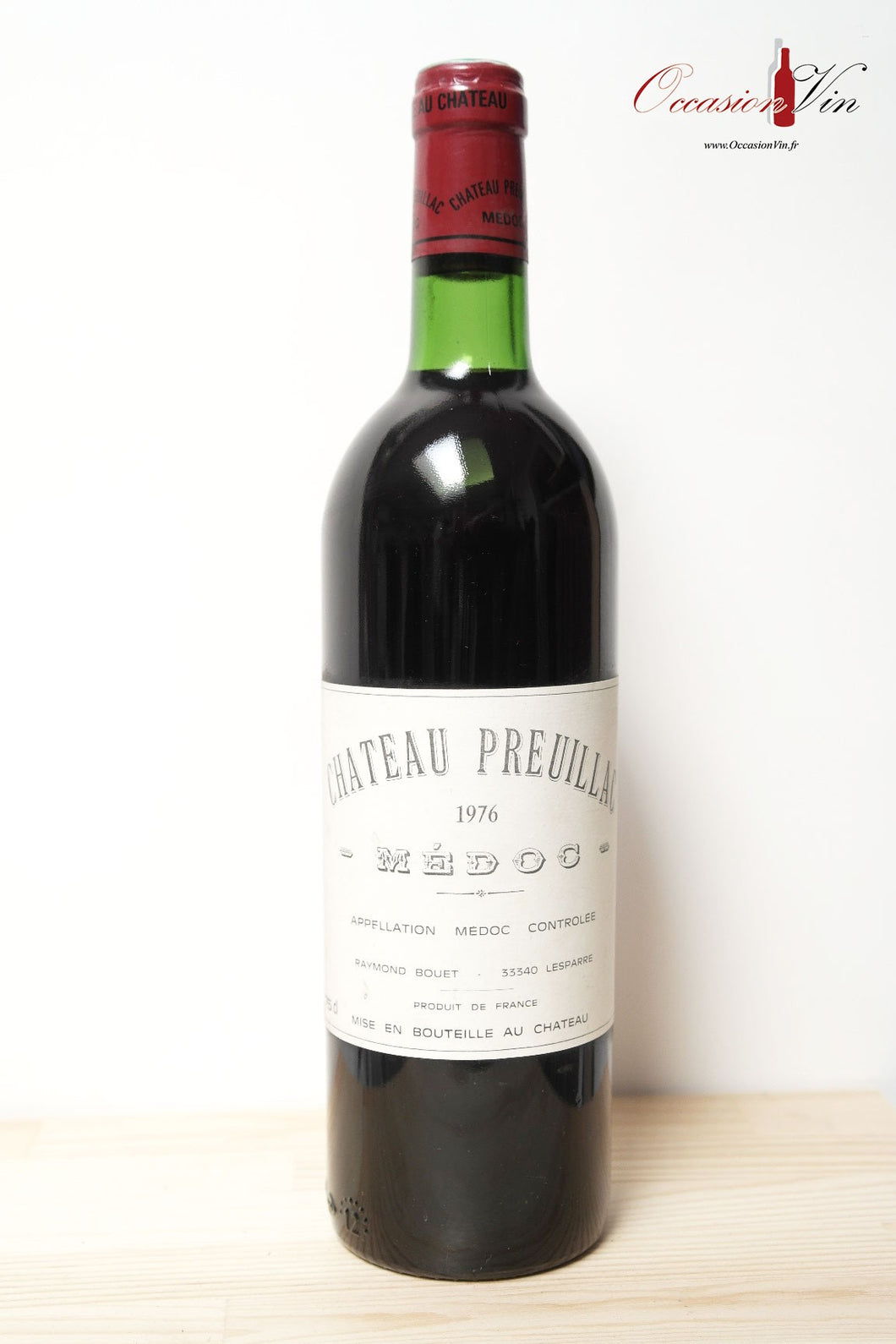 Château Preuillac Vin 1976