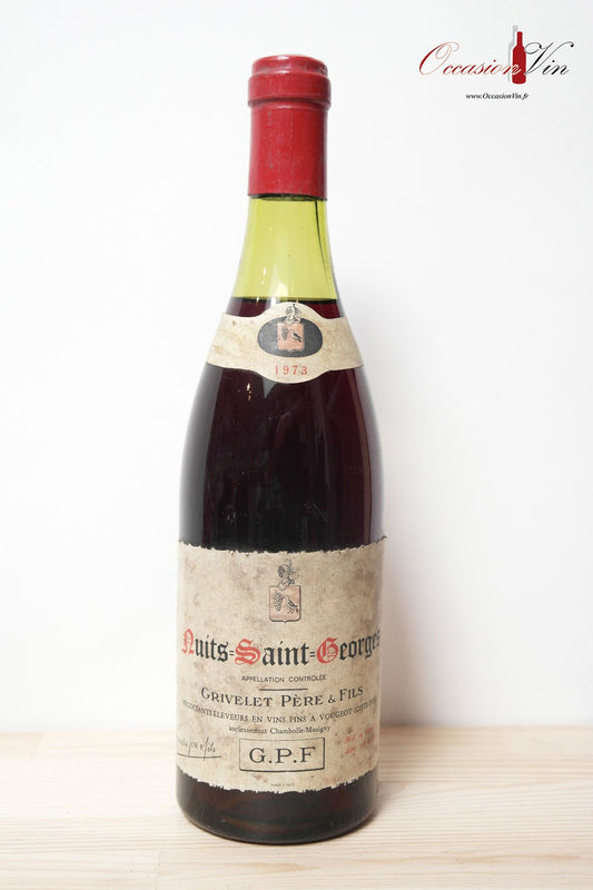 Nuit Saint Georges Grivelet Père et Fils Vin 1973