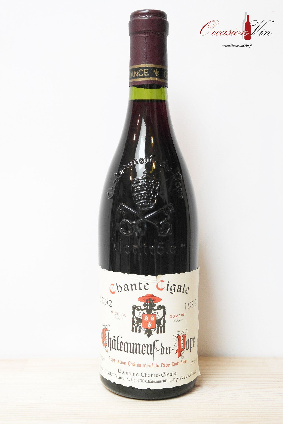 Chante Cigale Châteauneuf-du-Pape Vin 1992