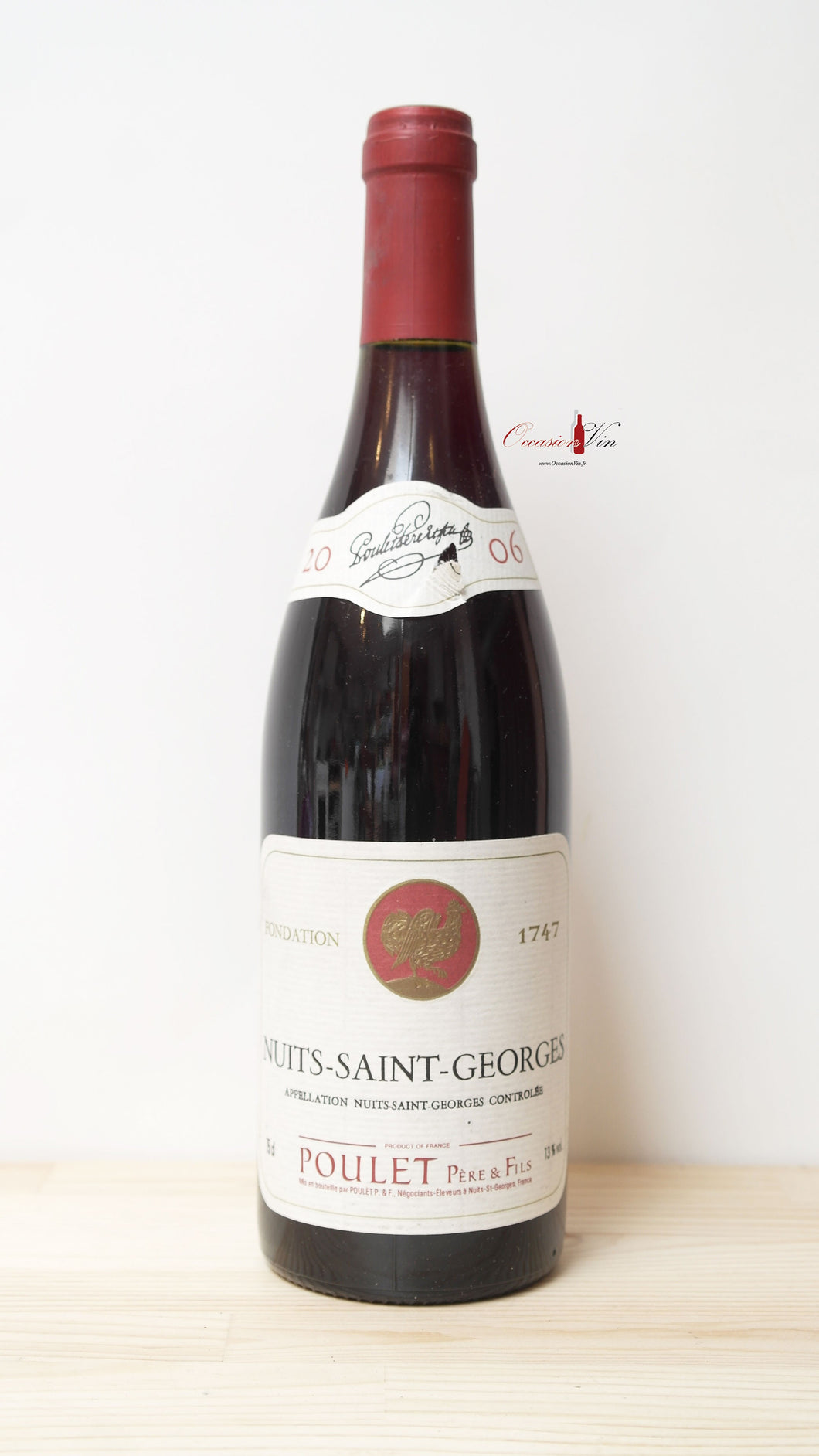 Nuits Saint Georges Poulet Père et Fils EA Vin 2006