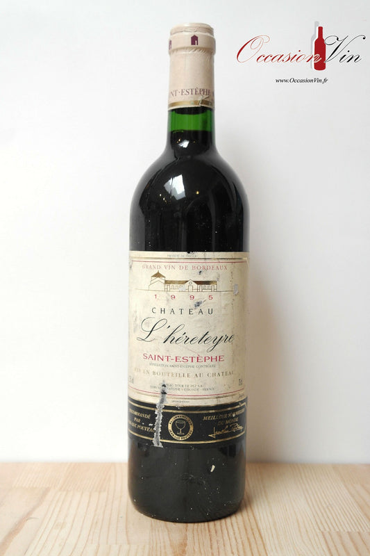 Château l'héreteyre Vin 1995