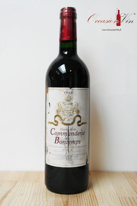 Cuvée de la Commanderie du Bontemps Vin 1998
