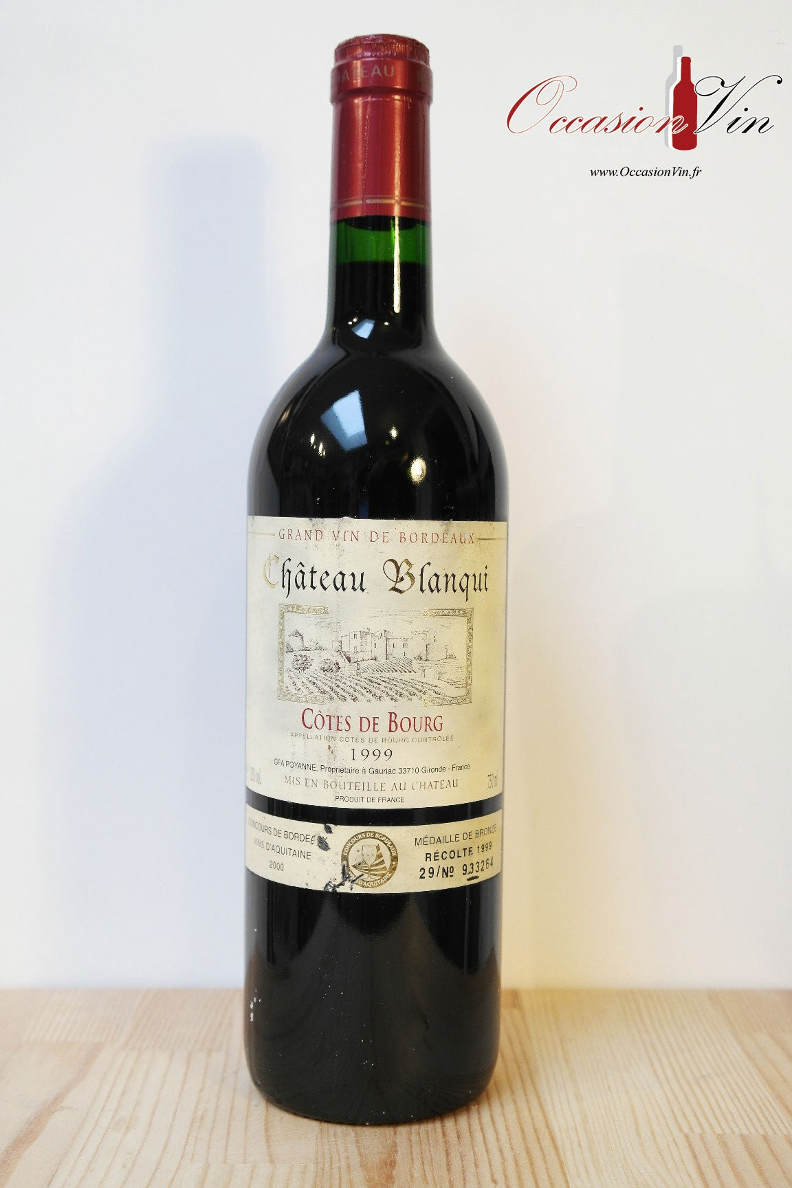 Château Blanqui Vin 1999