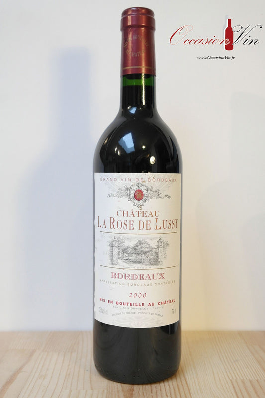 Château La Rose de Lussy Vin 2000