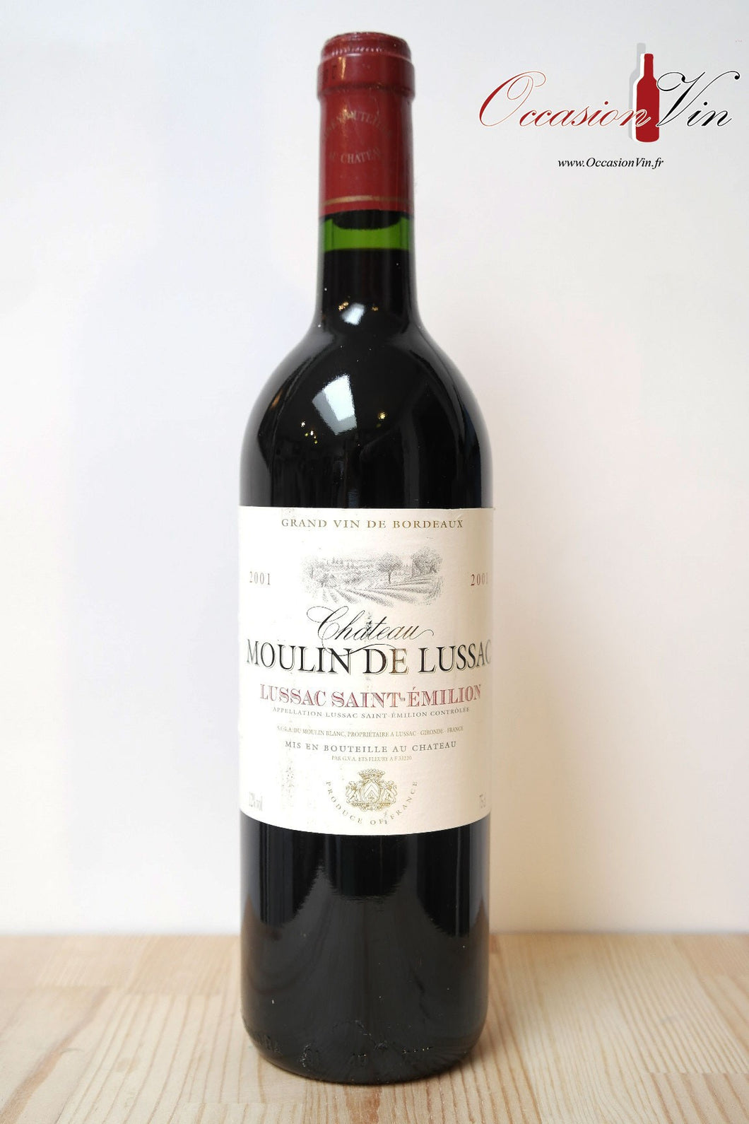 Château Moulin de Lussac Vin 2001