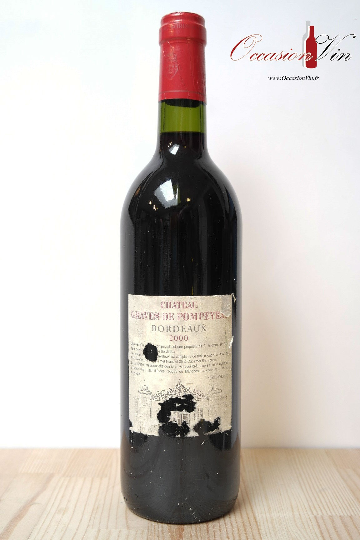 Château Graves de Pompeyrat EA Vin 2000