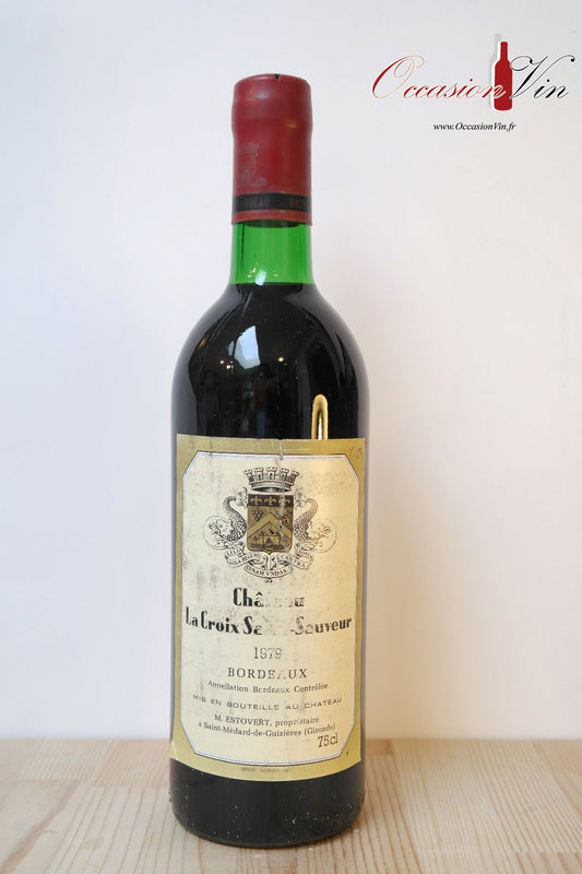 Château La Croix Saint Sauveur Vin 1979