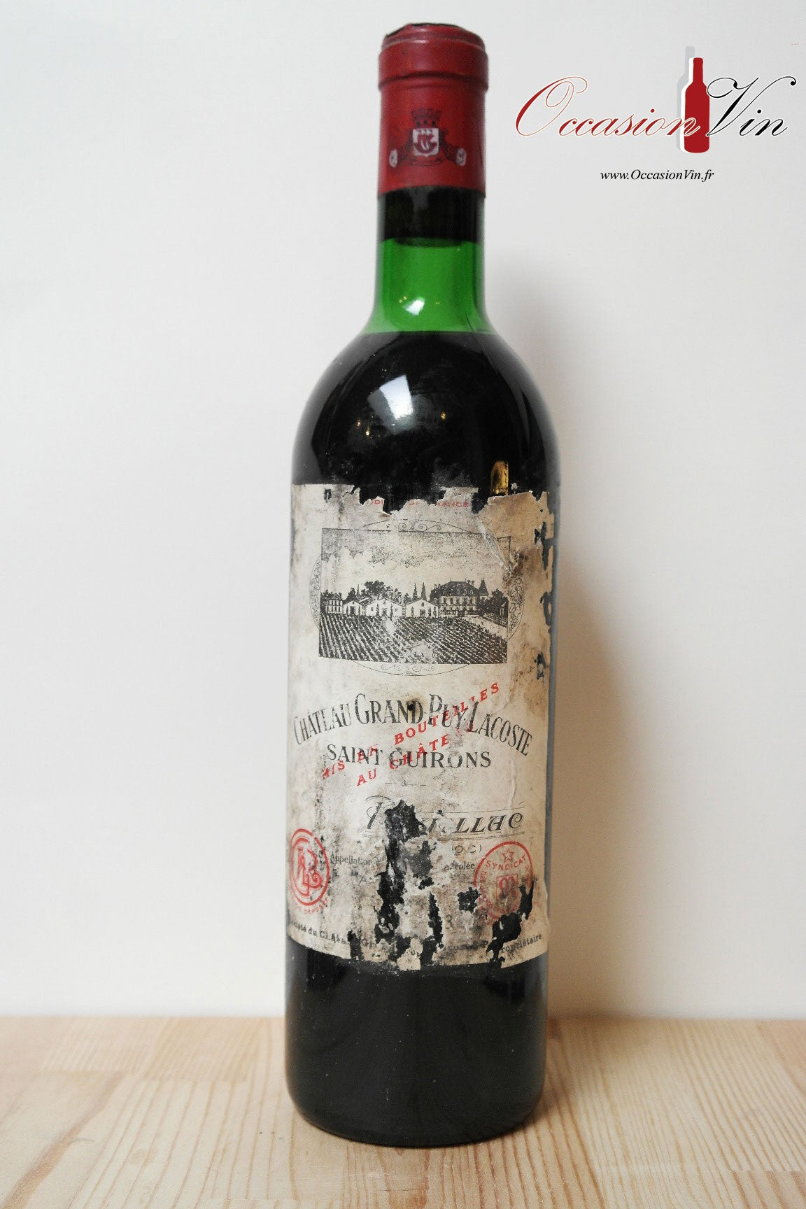 Château Grand Puy Lacoste ETA Vin 1974