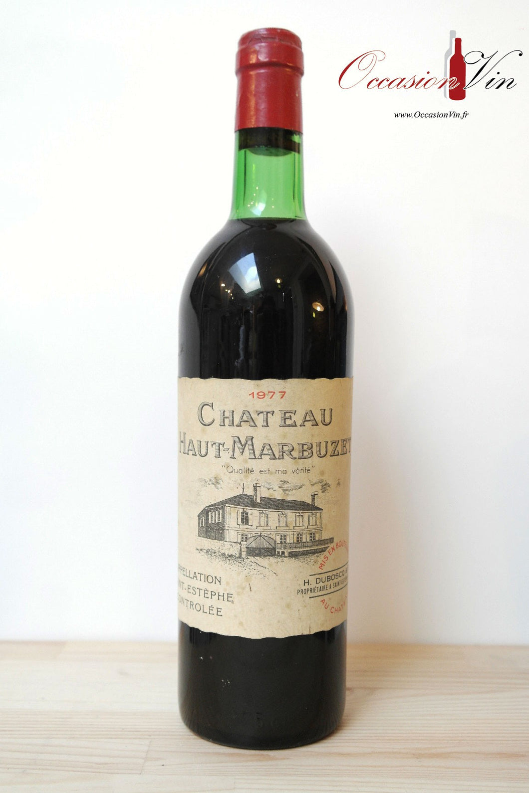 Château Haut Marbuzet Vin 1977