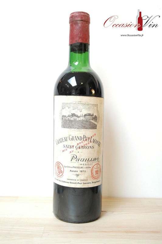 Château Grand-Puy Lacoste Vin 1972