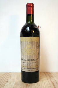 Côtes de Bourg Cuvelier Vin 1970