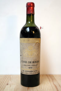 Côtes de Bourg Cuvelier ME Vin 1970