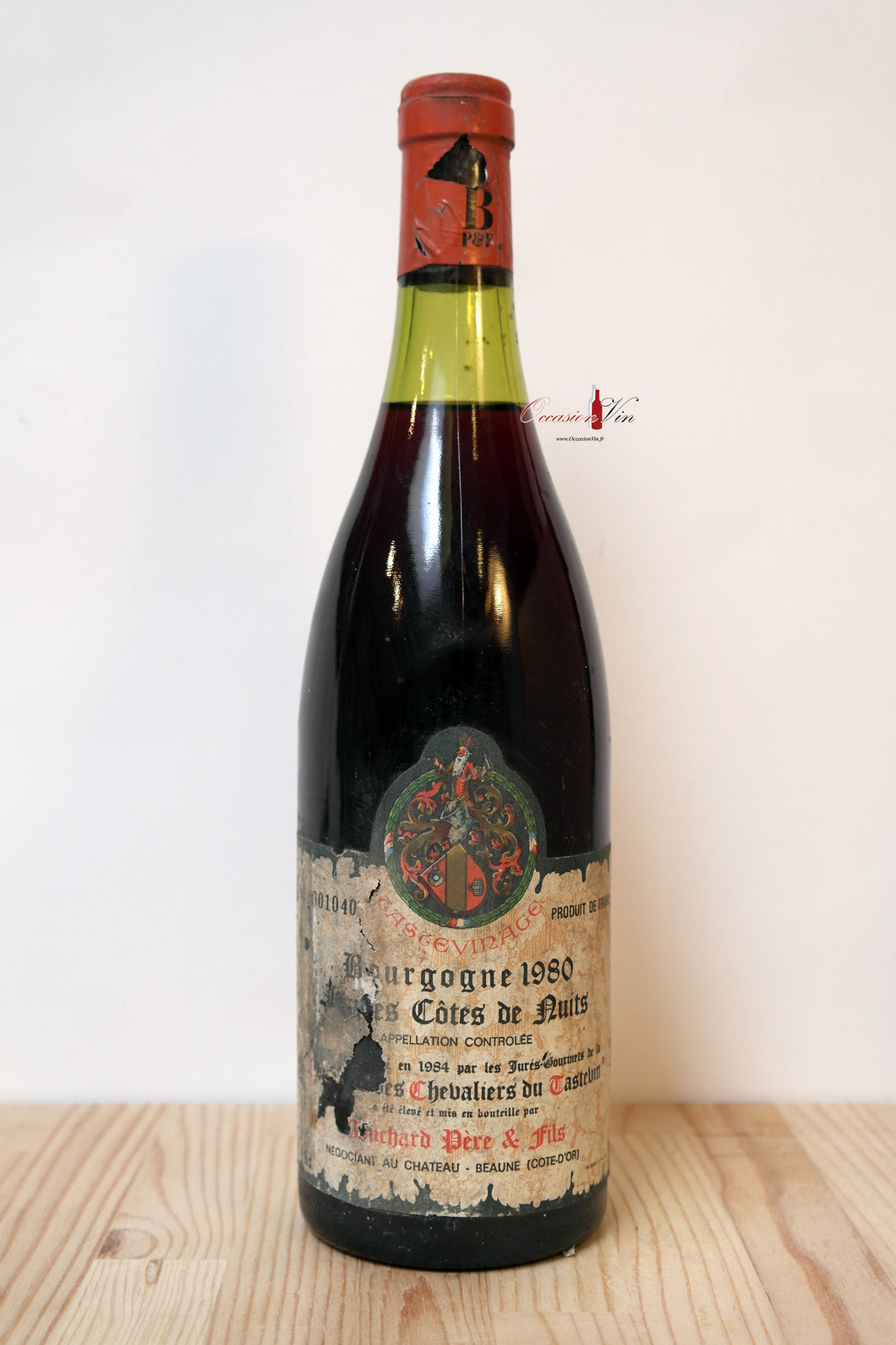Les Chevaliers du Tastevin Bouchard Vin 1980