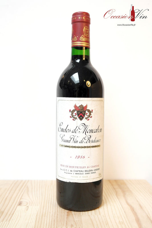 Enclos de Moncabon Vin 1986
