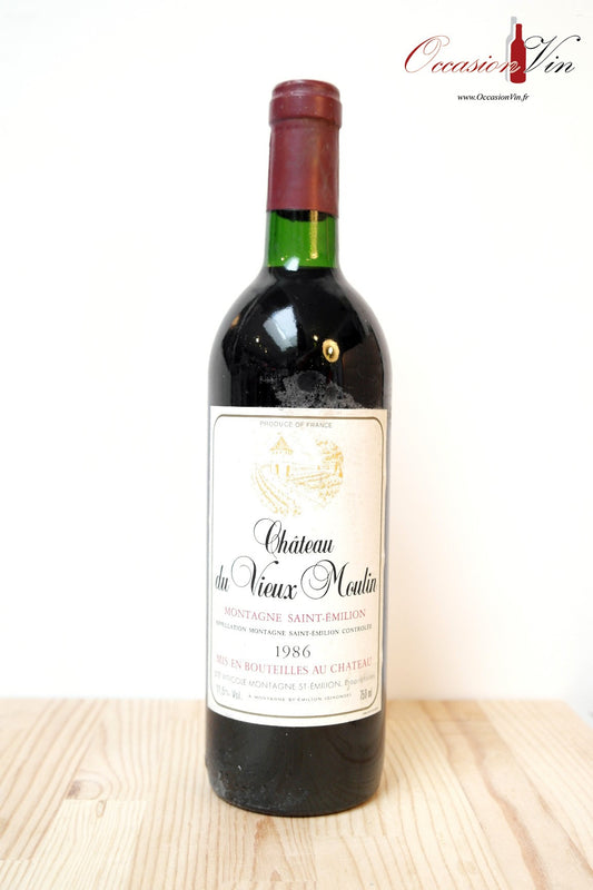 Château du Vieux Moulin Vin 1986