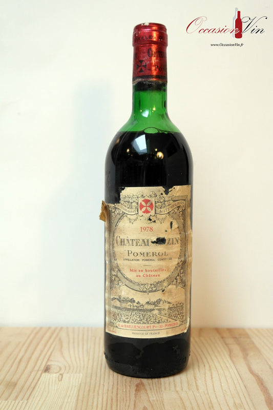 Château Gazin EA Vin 1978