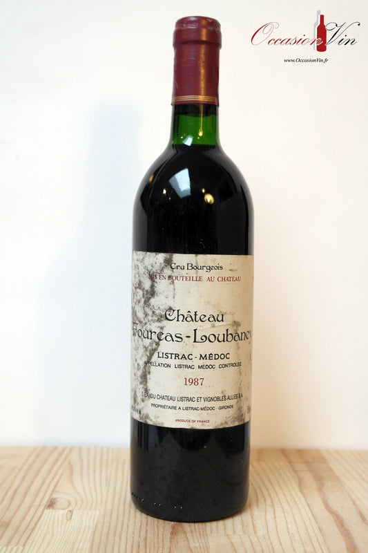 Château Fourcas-Loubaney Vin 1987