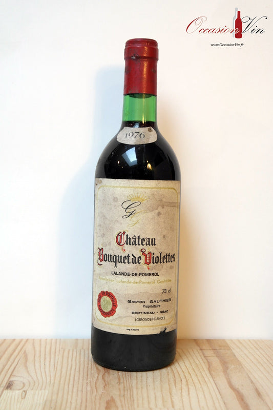 Château Bouquet de Violettes Vin 1976