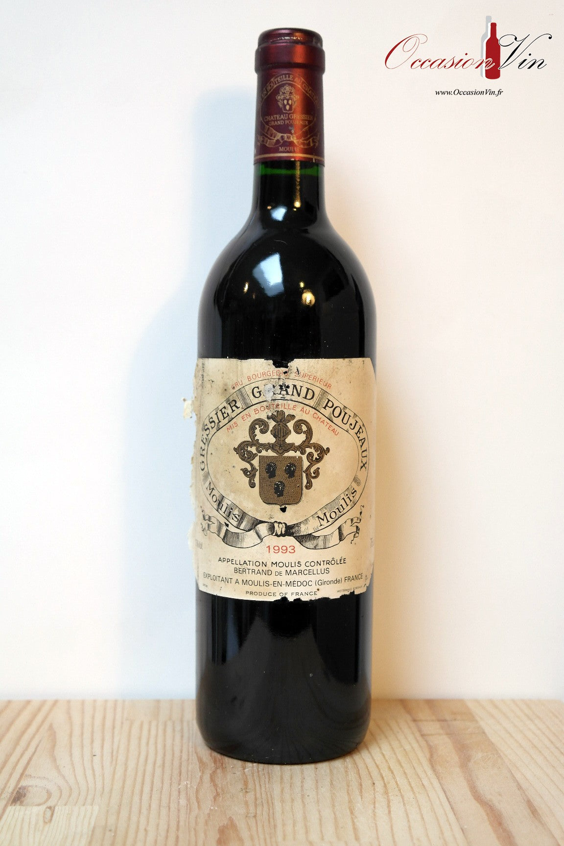 Gressier Grand Poujeaux Vin 1993