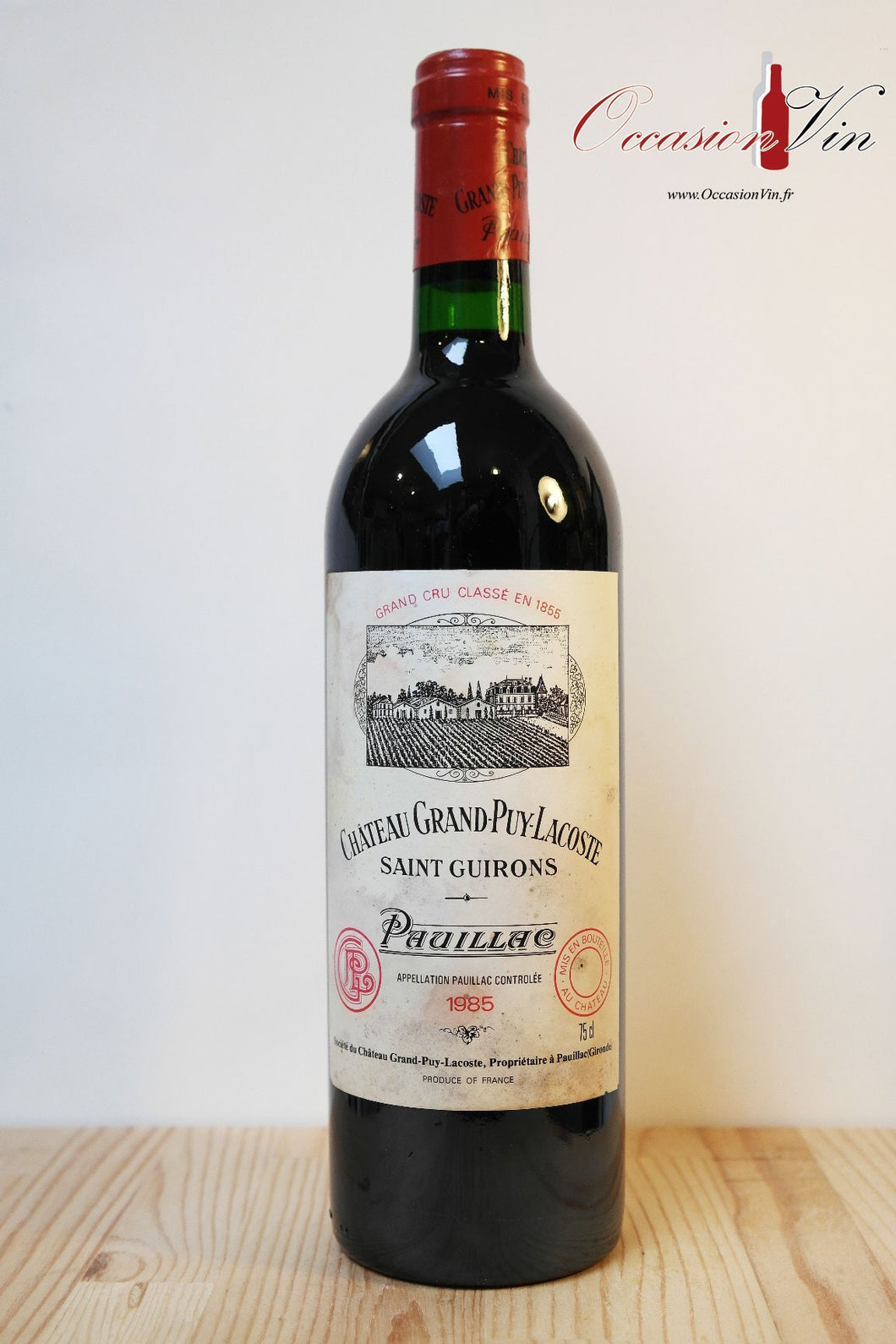 Château Grand Puy Lacoste Vin 1985