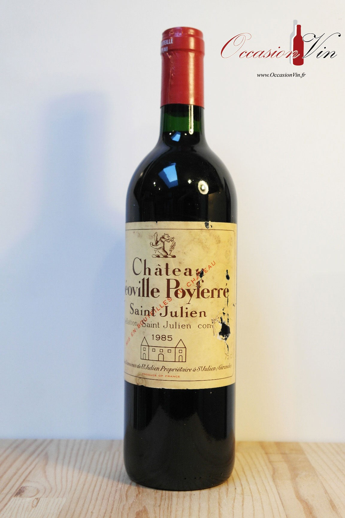 Château Léoville Poyferré ELA Vin 1985