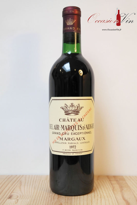 Château Bel Air-Marquis d'Alligre Vin 1972