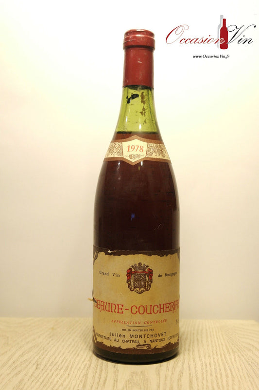 Beaune-Coucherias Montchovet Vin 1978