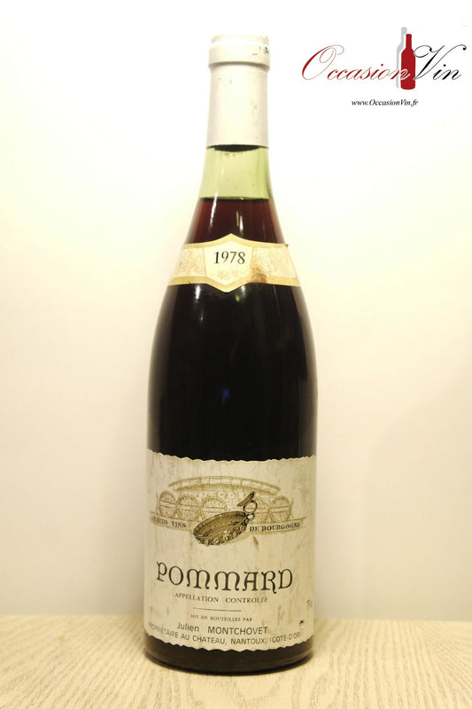 Pommard Montchovet Vin 1978