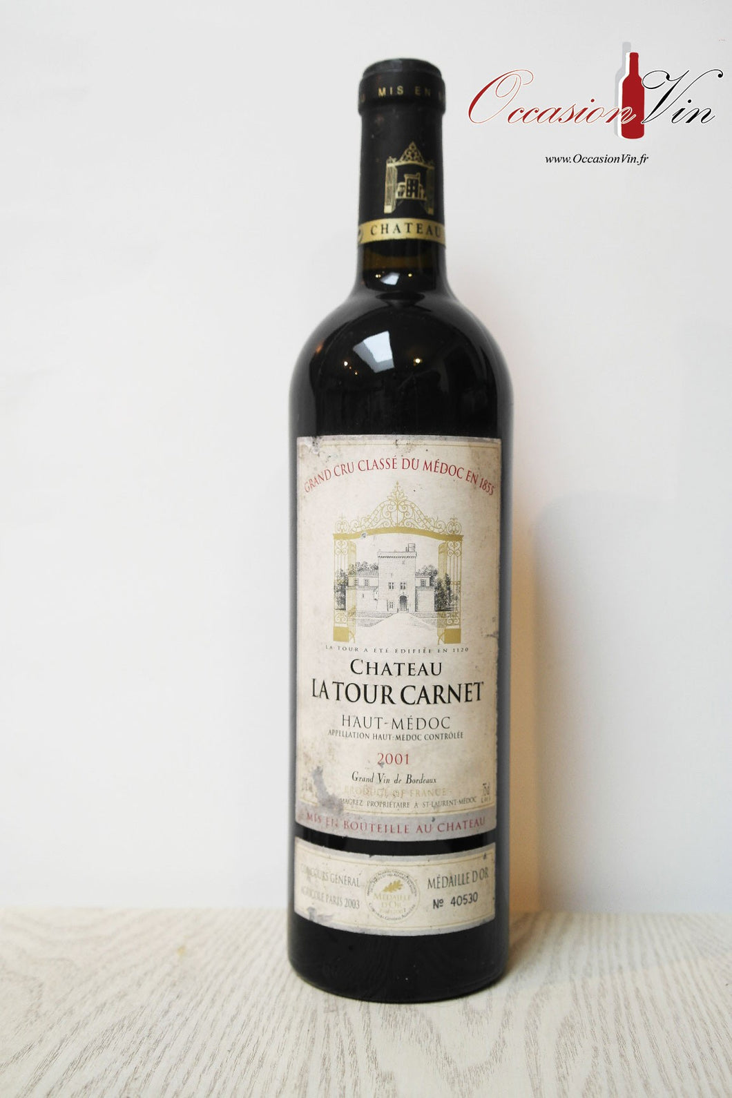 Latour Carnet Vin 2001