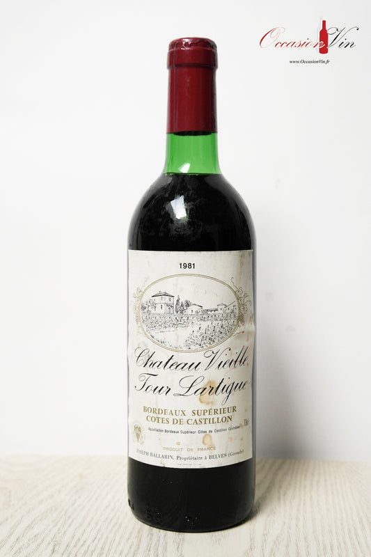 Château Vieille Tour Lartigue Vin 1981