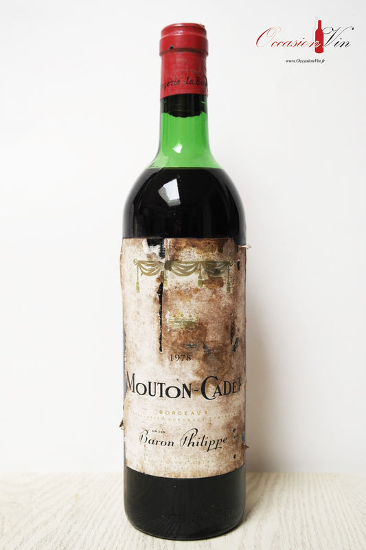 Mouton Cadet Vin 1978
