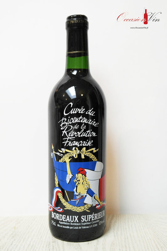 Cuvée du Bicentenaire de la Révolution Française Vin 1989