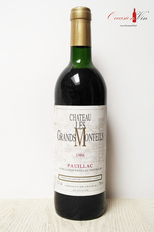 Château Les Grands Monteils Vin 1986