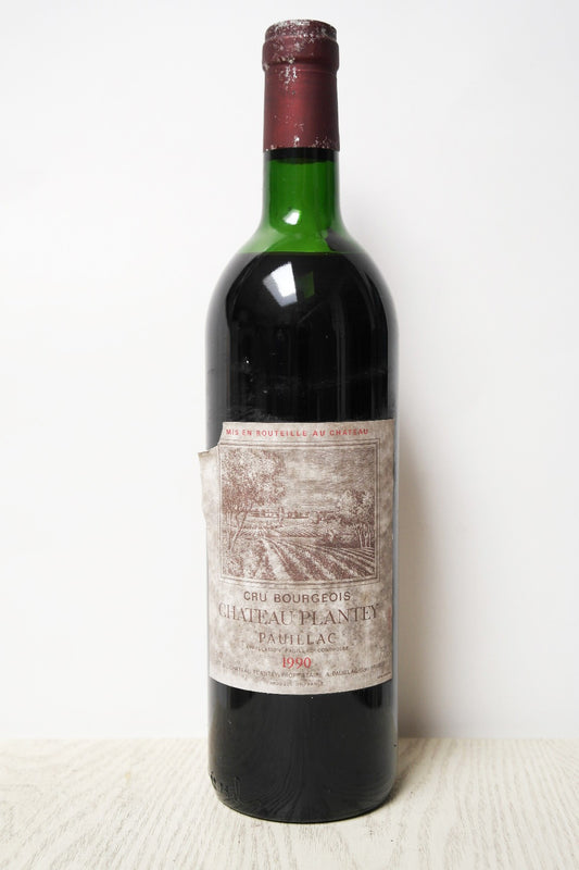 Château Plantey Vin 1990