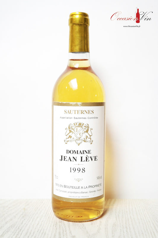 Domaine Jean Lève Vin 1998