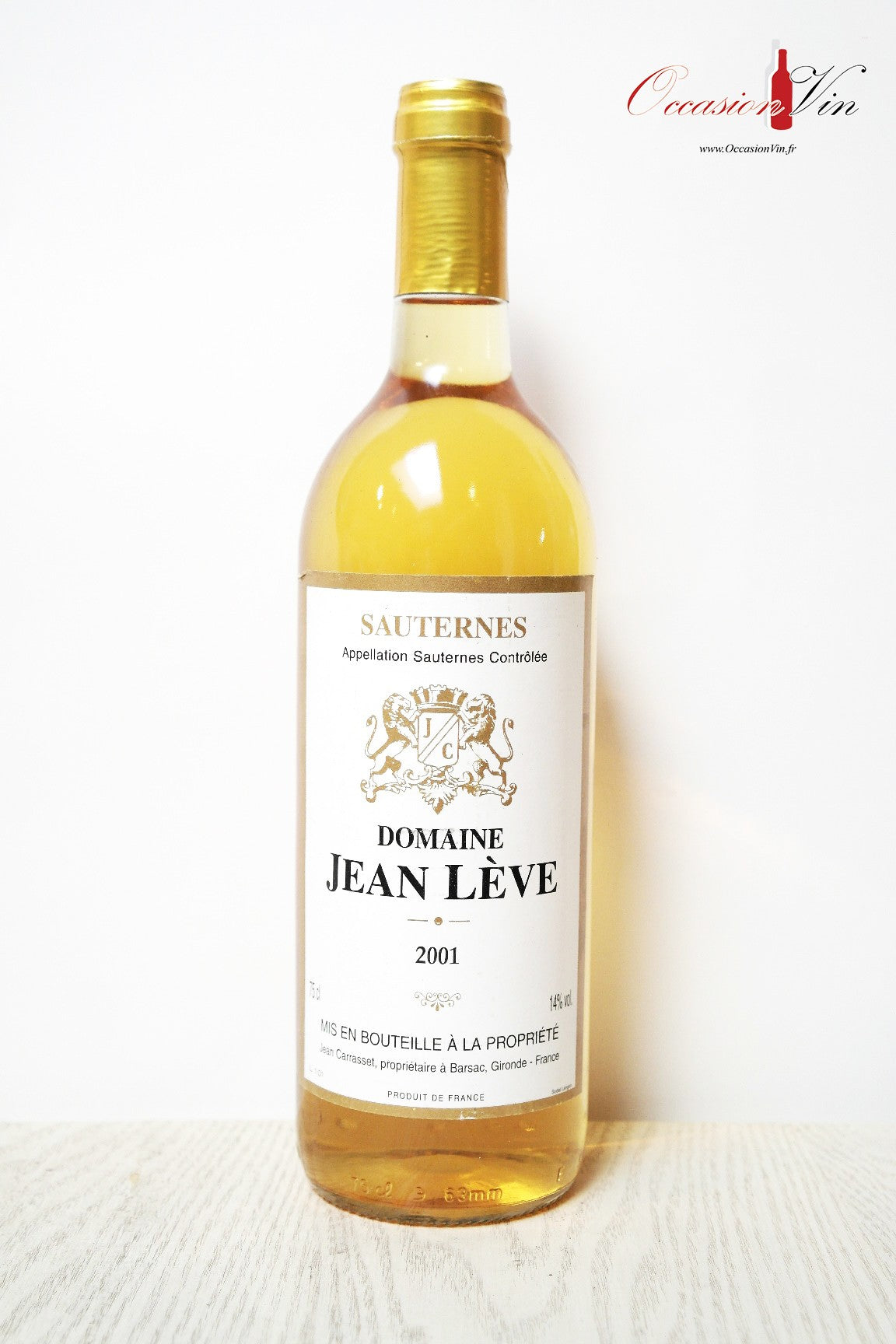 Domaine Jean Lève Vin 2001