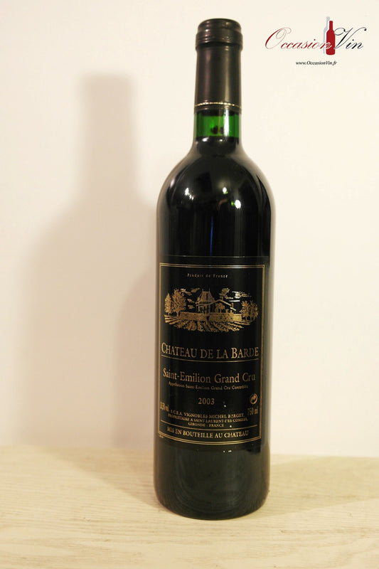 Château de la Barde Vin 2003