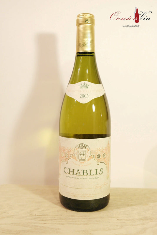 Chablis Pierre Chanau Vin 2003