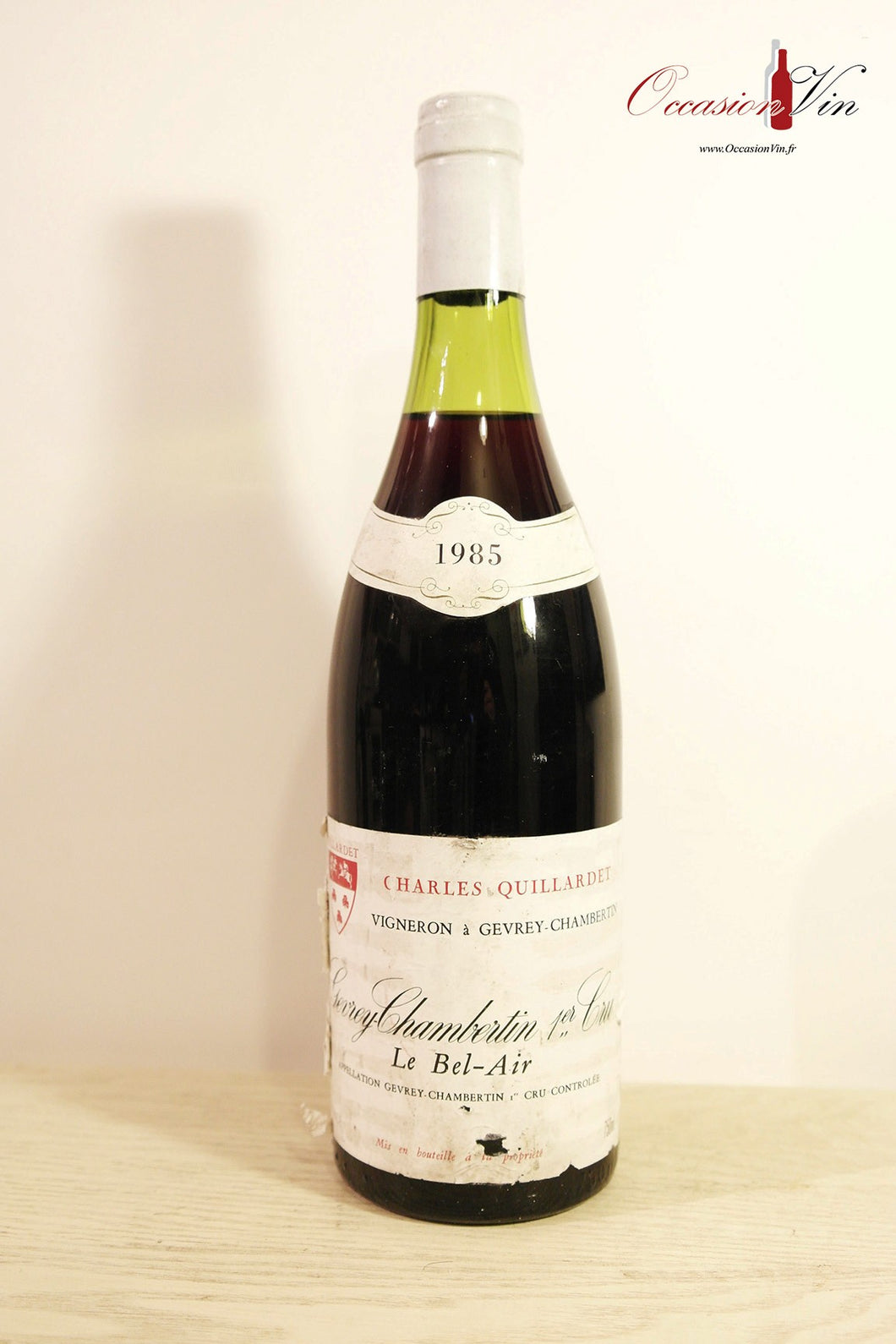 Gevrey-Chambertin 1er Cru Quillardet Bel Air Vin 1985