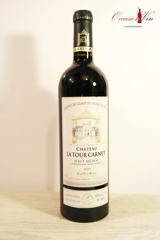 La Tour Carnet Vin 2001
