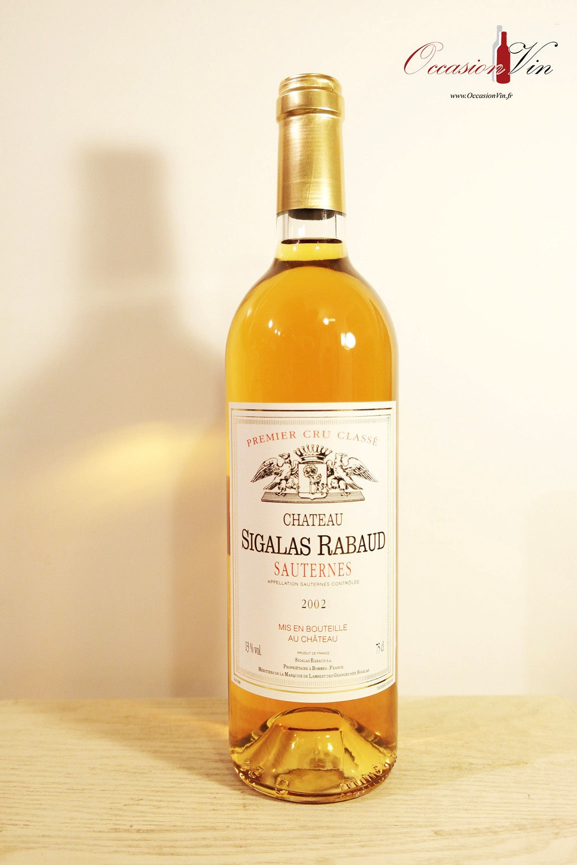 Château Sigalas Rabaud Vin 2002