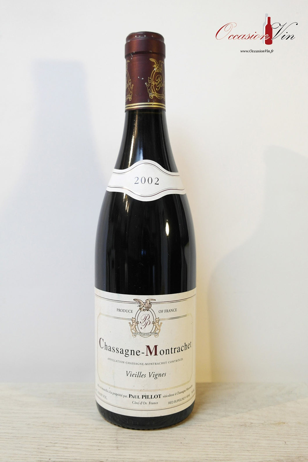 Chassagne Montrachet Paul Pillot Vin 2002