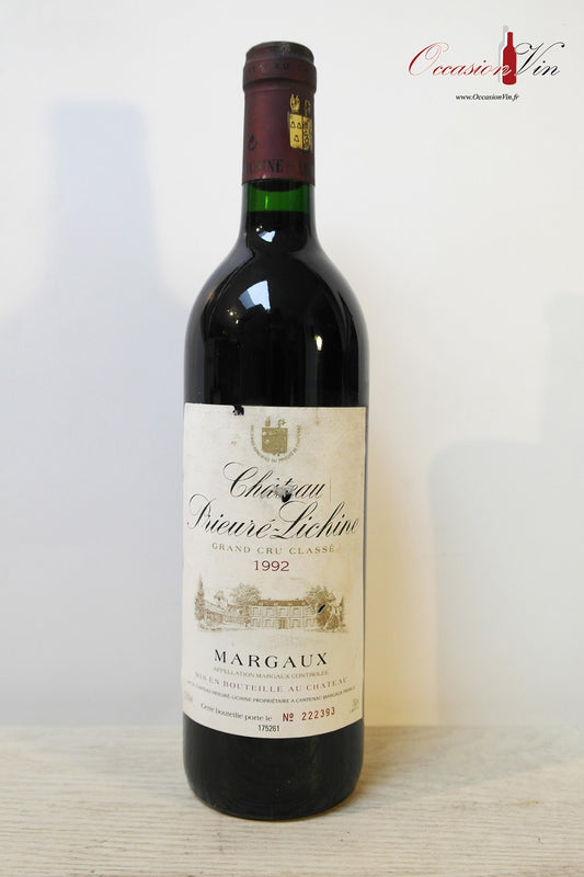 Château Prieuré-Lichine Vin 1992
